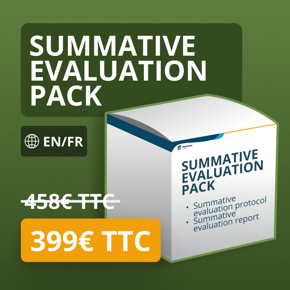 Pack évaluation sommative (norme EN 62366-1:2015/A1:2020)