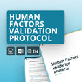 Protocole de validation des facteurs humains (FDA Human Factors Guidance)